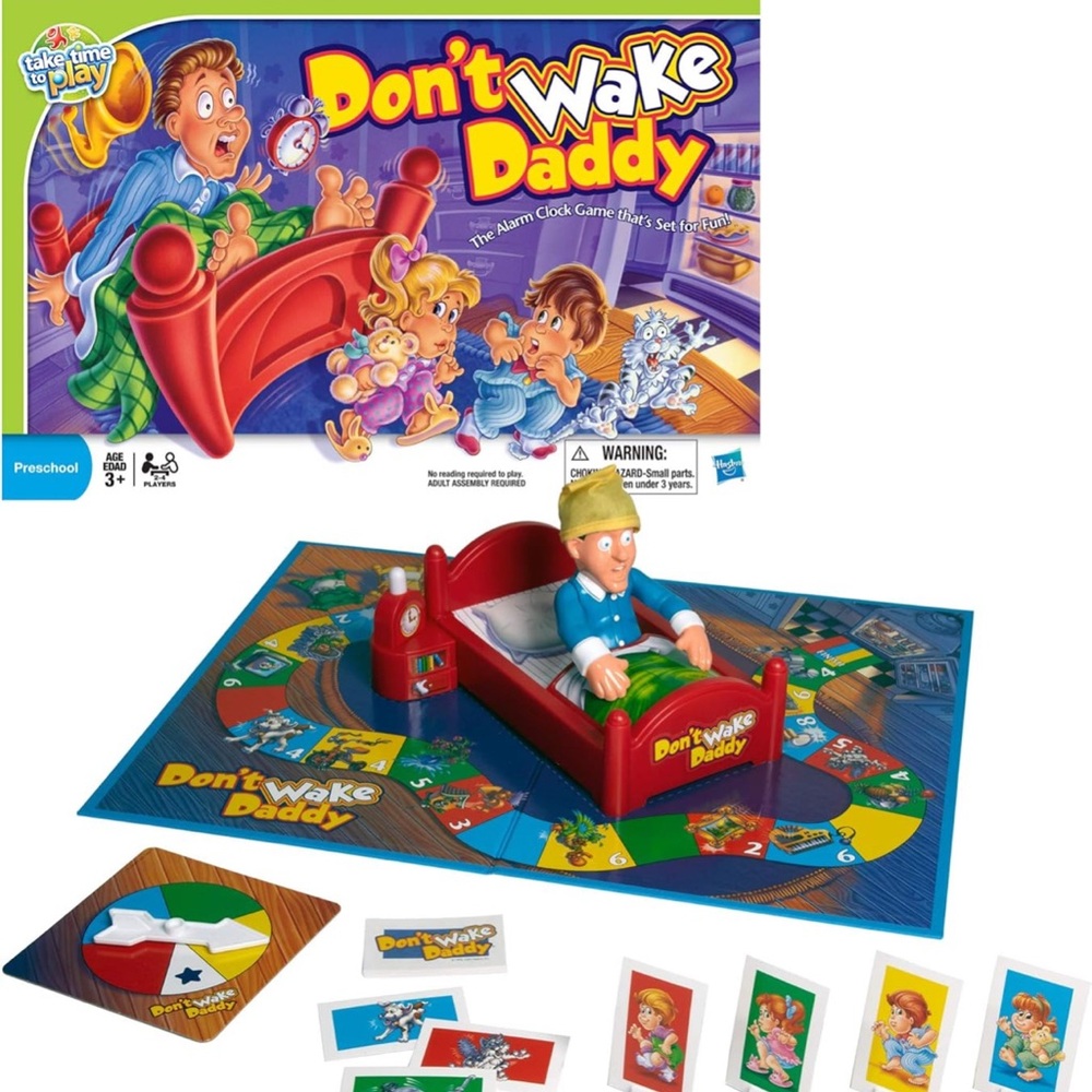 Don't Wake Daddy Board Game complete SET